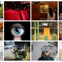 Regenwetter? Kein Problem! Kino, Museum, Indoor-Spielplatz, Minigolf, Paintball, VR-Erlebnis oder Bumper-Balls – hier sind Ideen für Unternehmungen bei Regen.