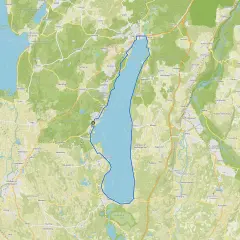Karte mit dem Starnberger See und Wanderwegen. Die Route führt entlang des Sees und durch umliegende Orte wie Tutzing und Bernried.