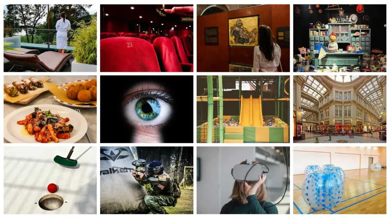 Regenwetter? Kein Problem! Kino, Museum, Indoor-Spielplatz, Minigolf, Paintball, VR-Erlebnis oder Bumper-Balls – hier sind Ideen für Unternehmungen bei Regen.